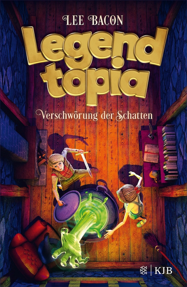 Boekomslag van Legendtopia – Verschwörung der Schatten