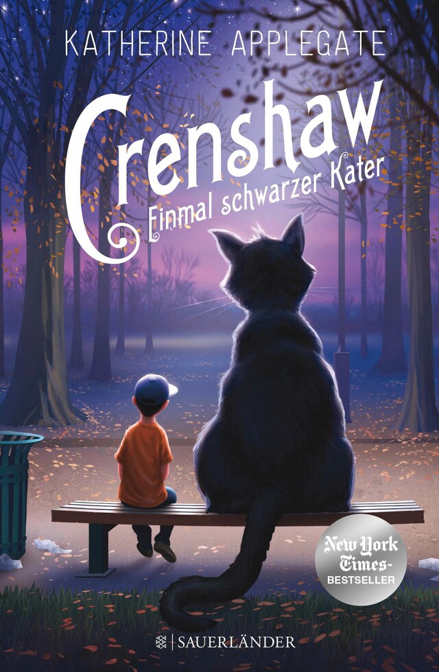 Book cover for Crenshaw - Einmal schwarzer Kater