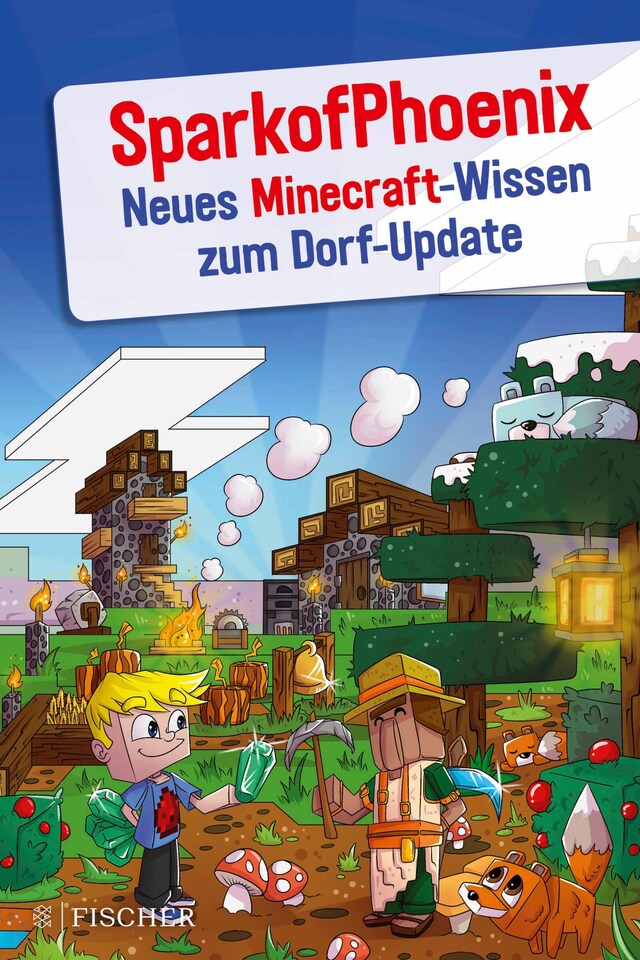 Bokomslag för SparkofPhoenix: Neues Minecraft-Wissen zum Dorf-Update