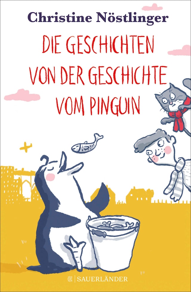 Kirjankansi teokselle Die Geschichten von der Geschichte vom Pinguin