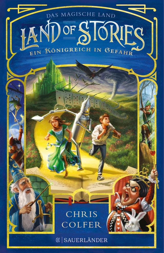 Book cover for Land of Stories: Das magische Land – Ein Königreich in Gefahr