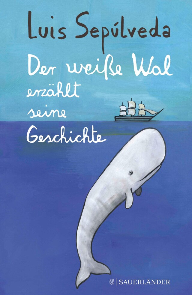 Boekomslag van Der weiße Wal erzählt seine Geschichte