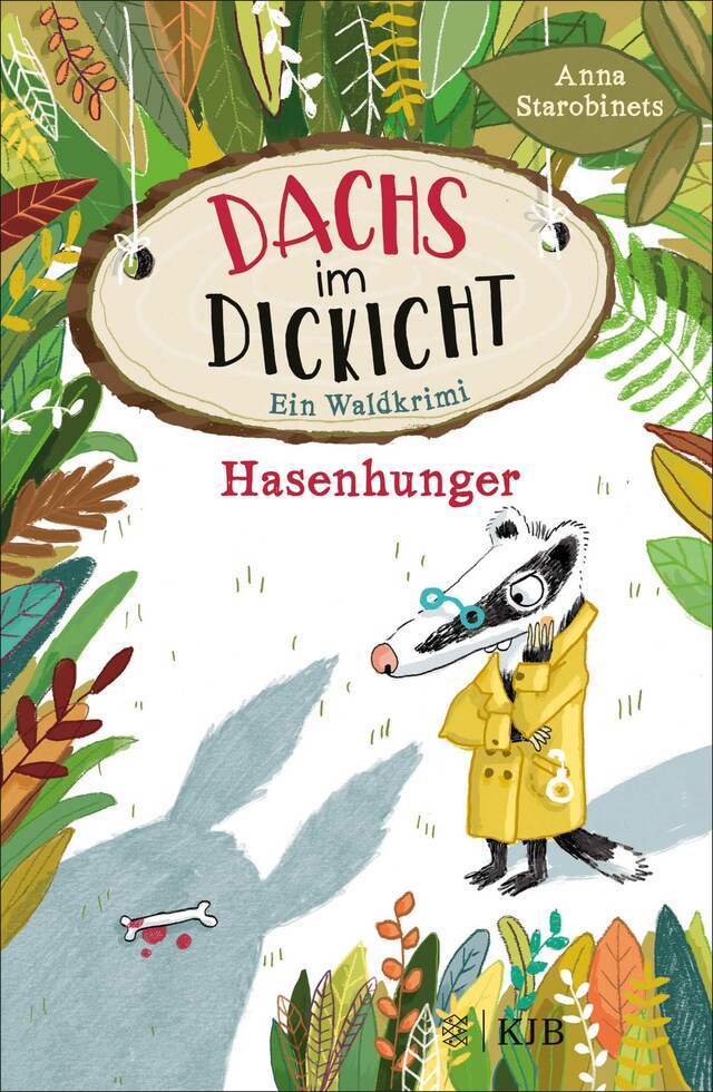 Couverture de livre pour Dachs im Dickicht – Hasenhunger