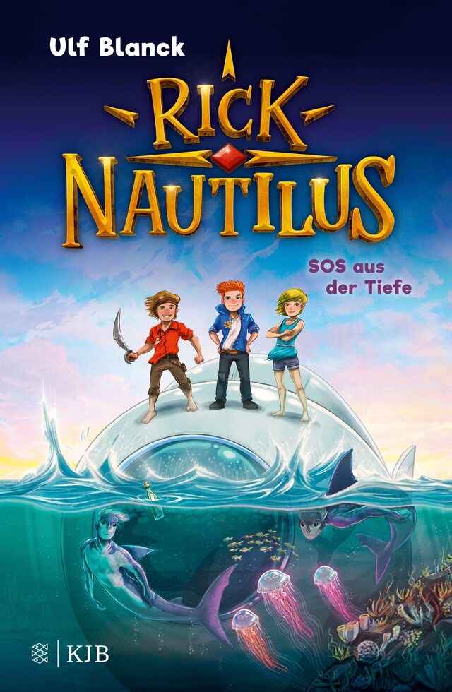 Copertina del libro per Rick Nautilus - SOS aus der Tiefe