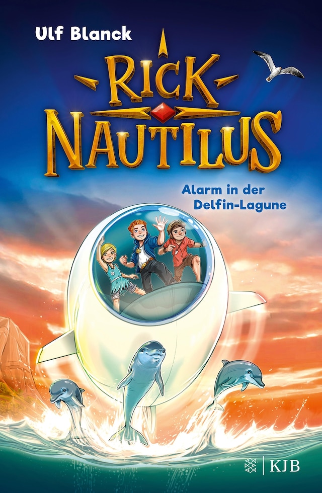 Buchcover für Rick Nautilus – Alarm in der Delfin-Lagune