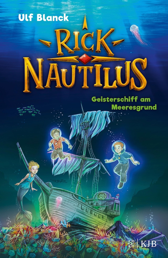 Buchcover für Rick Nautilus – Geisterschiff am Meeresgrund