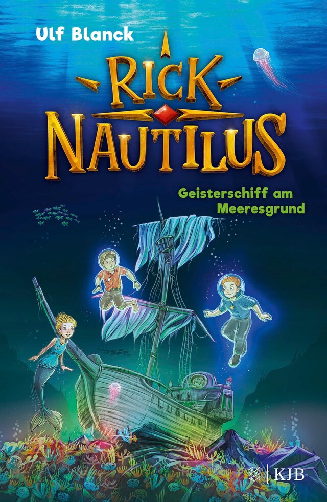 Buchcover für Rick Nautilus – Geisterschiff am Meeresgrund