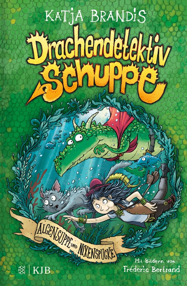 Okładka książki dla Drachendetektiv Schuppe – Algensuppe und Nixenspucke