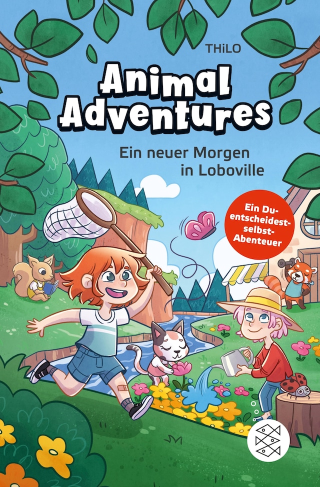 Book cover for Animal Adventures – Ein neuer Morgen in Loboville