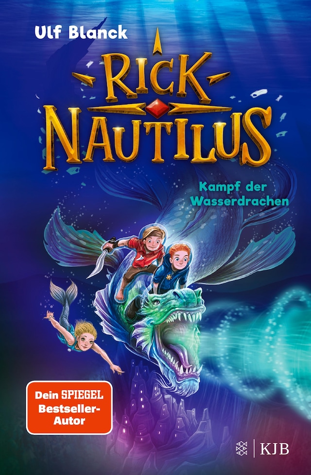 Copertina del libro per Rick Nautilus – Kampf der Wasserdrachen