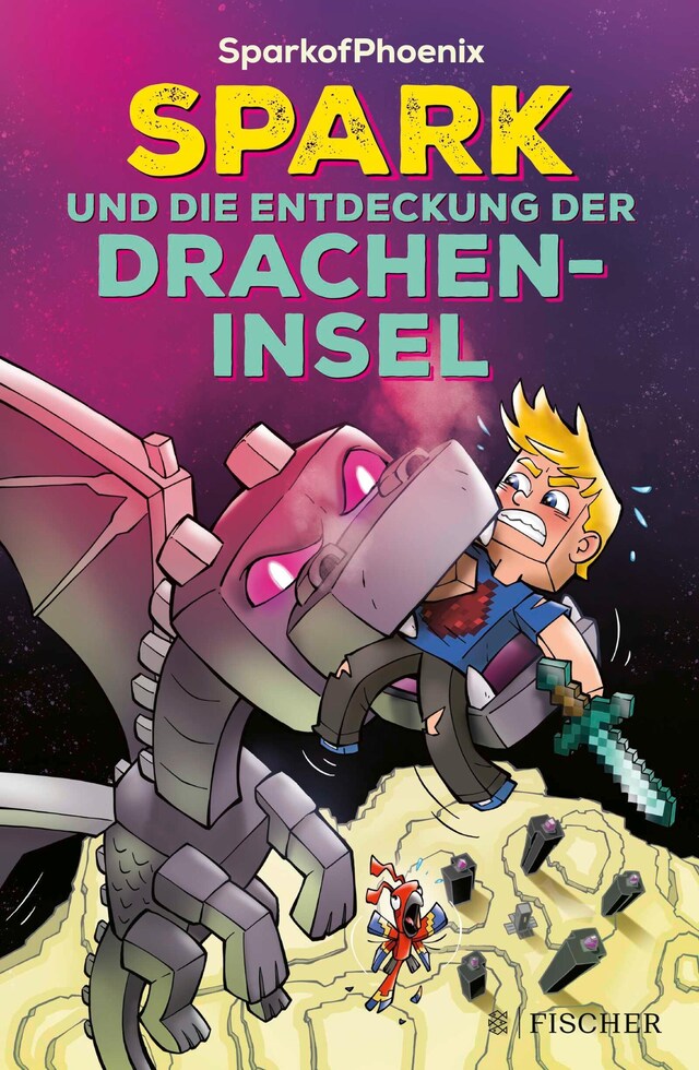 Kirjankansi teokselle SparkofPhoenix: Spark und die Entdeckung der Dracheninsel