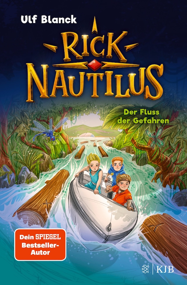 Buchcover für Rick Nautilus – Der Fluss der Gefahren