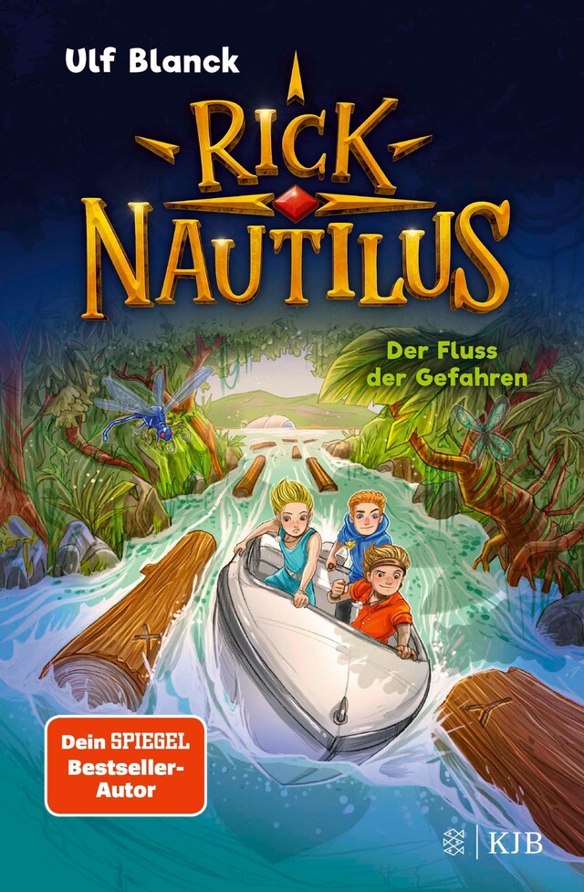 Couverture de livre pour Rick Nautilus – Der Fluss der Gefahren