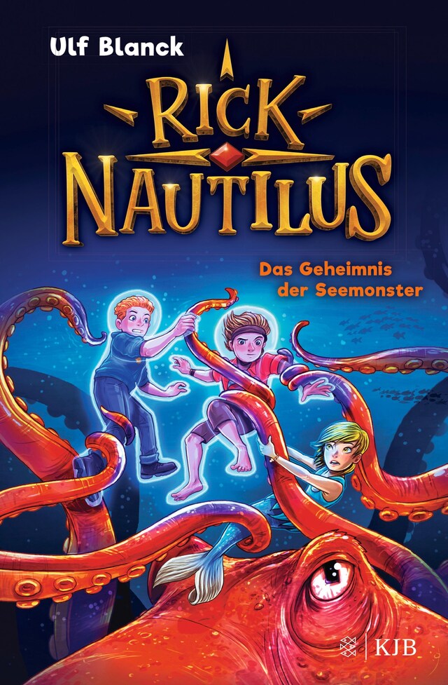 Copertina del libro per Rick Nautilus – Das Geheimnis der Seemonster