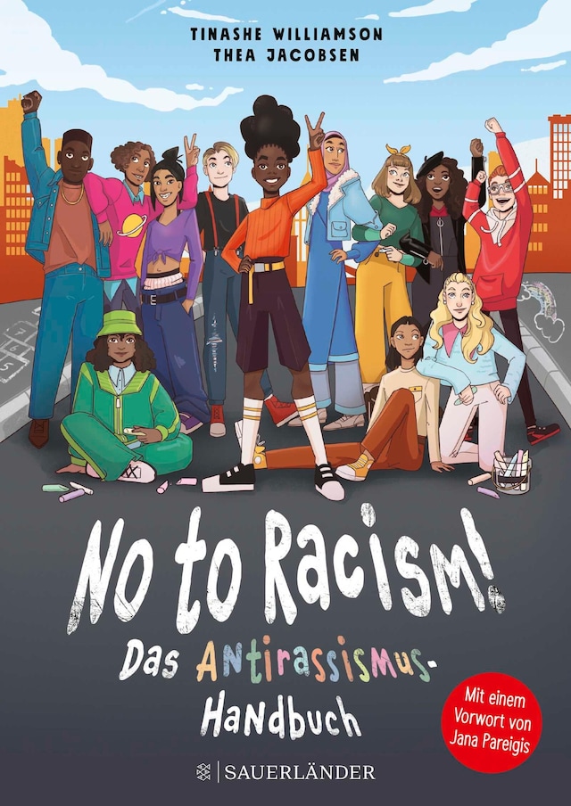 Book cover for No to Racism!