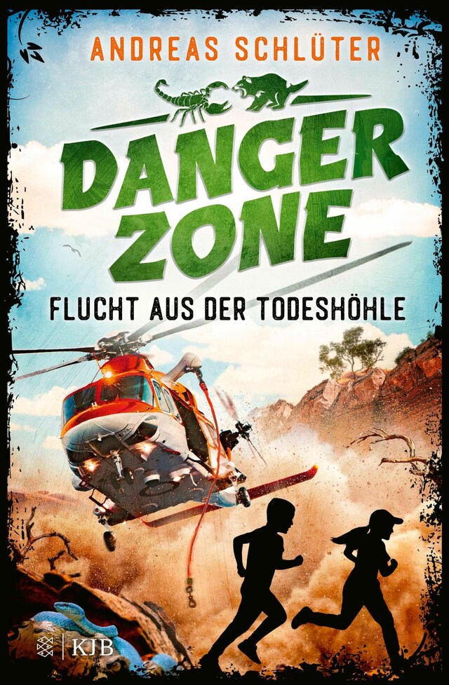 Okładka książki dla Dangerzone - Flucht aus der Todeshöhle