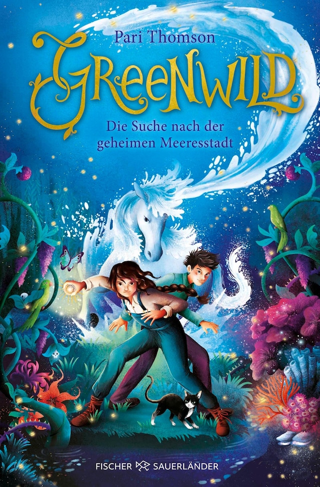 Book cover for Greenwild – Die Suche nach der geheimen Meeresstadt