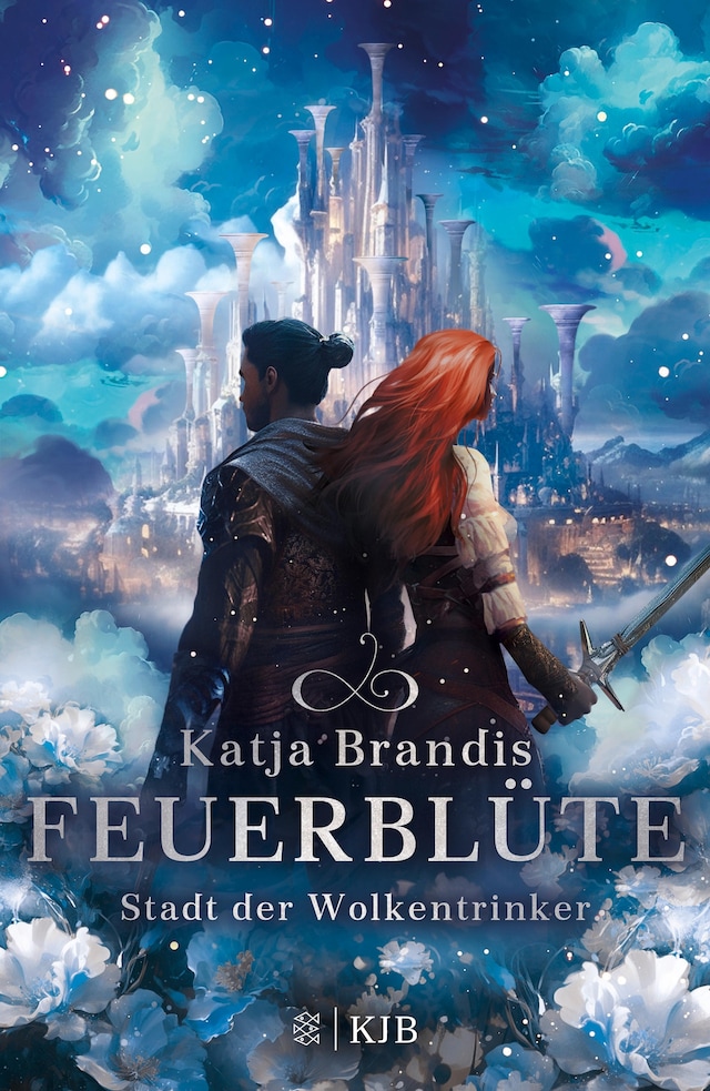 Book cover for Feuerblüte – Stadt der Wolkentrinker
