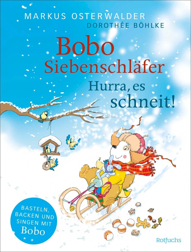 Book cover for Bobo Siebenschläfer: Hurra, es schneit!