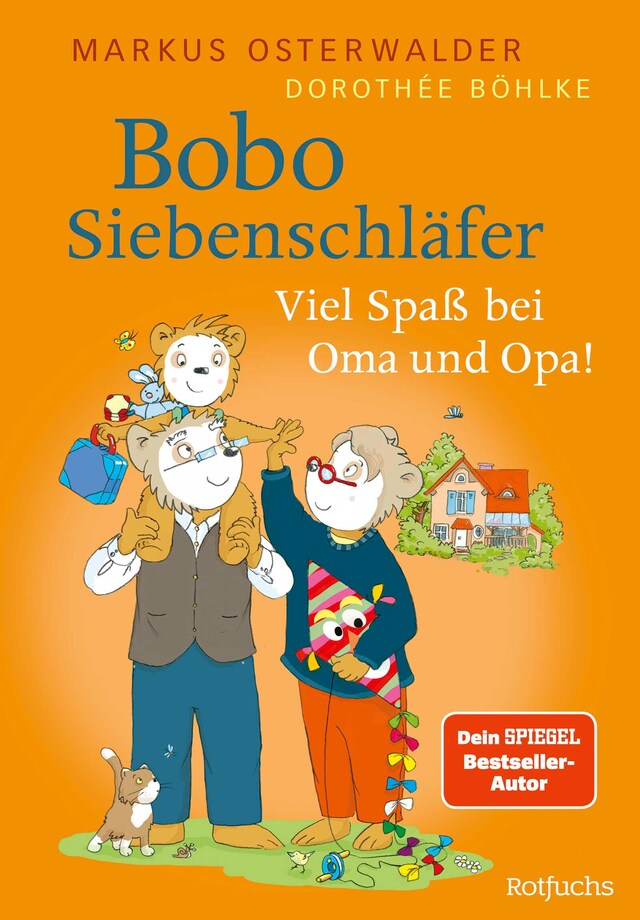 Okładka książki dla Bobo Siebenschläfer: Viel Spaß bei Oma und Opa!