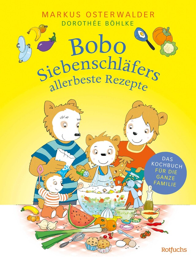 Okładka książki dla Bobo Siebenschläfers allerbeste Rezepte