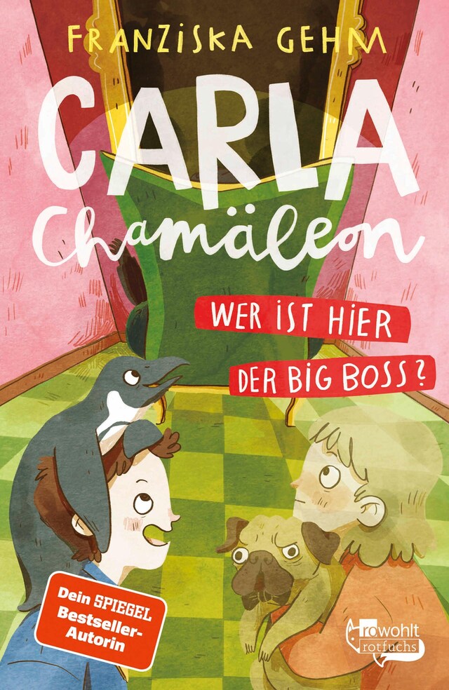 Book cover for Carla Chamäleon: Wer ist hier der Big Boss?