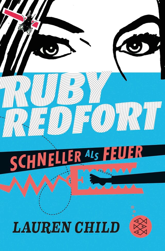 Couverture de livre pour Ruby Redfort – Schneller als Feuer