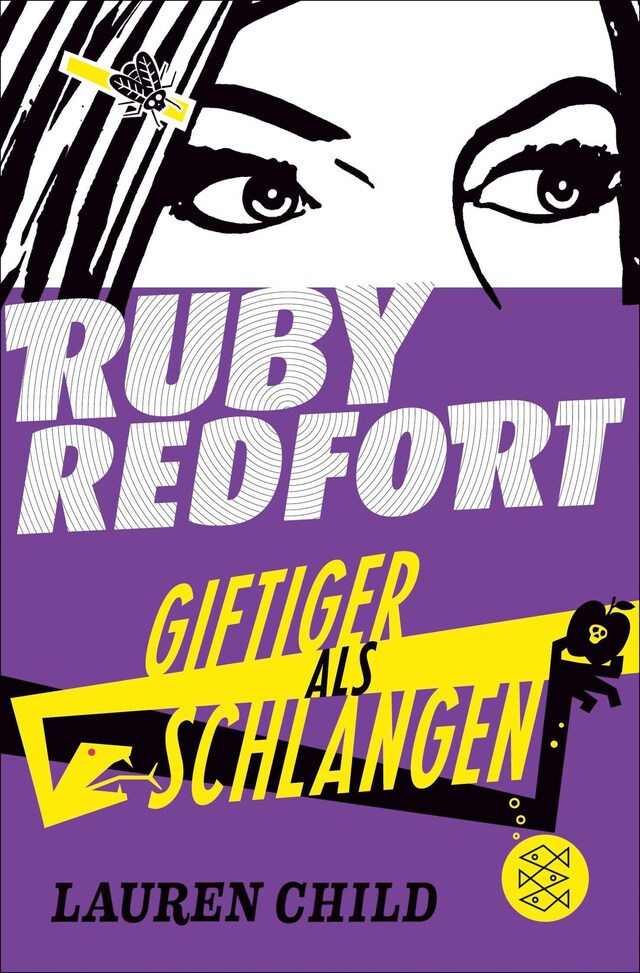 Buchcover für Ruby Redfort – Giftiger als Schlangen