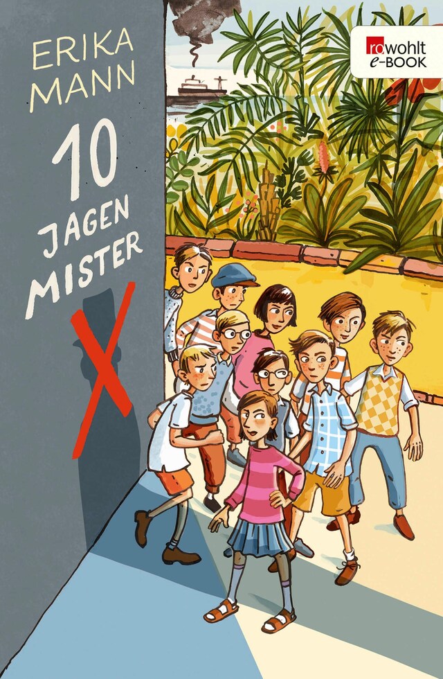Zehn jagen Mr. X Buchcover für Zehn jagen Mr. X