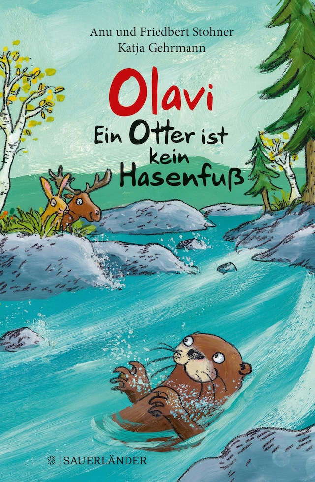 Portada de libro para Olavi – Ein Otter ist kein Hasenfuß