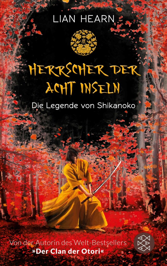 Kirjankansi teokselle Die Legende von Shikanoko – Herrscher der acht Inseln