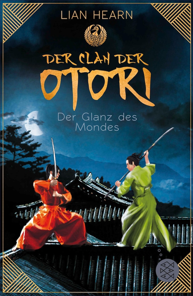 Kirjankansi teokselle Der Clan der Otori. Der Glanz des Mondes