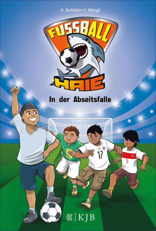 Buchcover für Fußball-Haie: In der Abseitsfalle