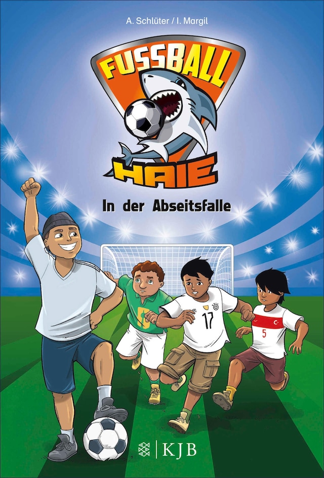 Buchcover für Fußball-Haie: In der Abseitsfalle