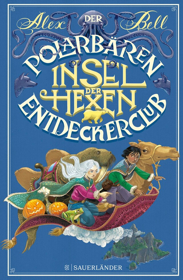 Boekomslag van Der Polarbären-Entdeckerclub 2 – Insel der Hexen