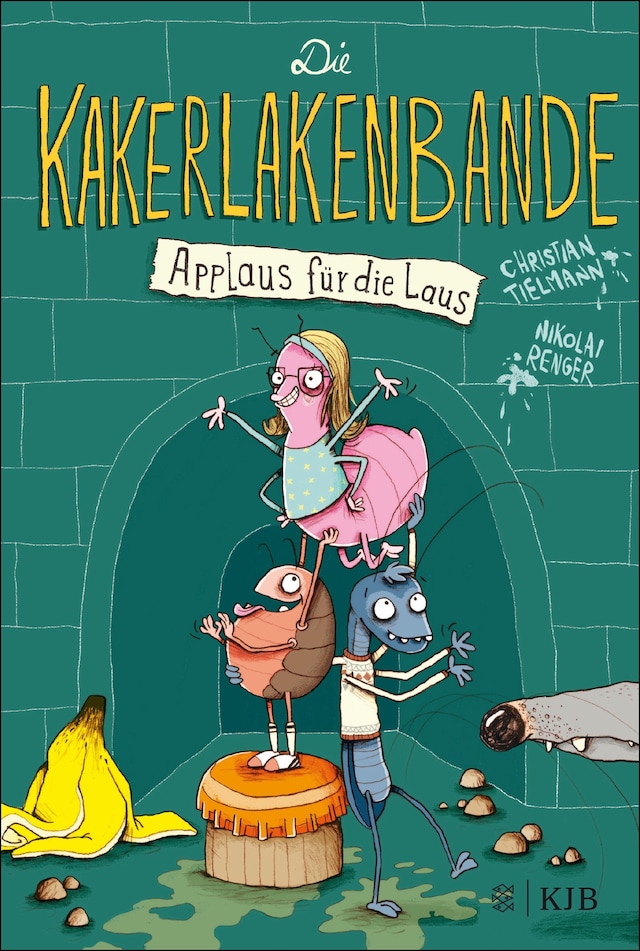 Book cover for Die Kakerlakenbande − Applaus für die Laus