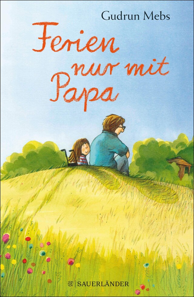 Buchcover für Ferien nur mit Papa