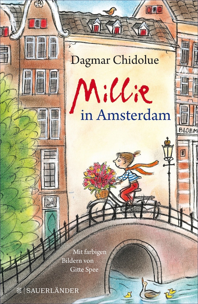 Kirjankansi teokselle Millie in Amsterdam