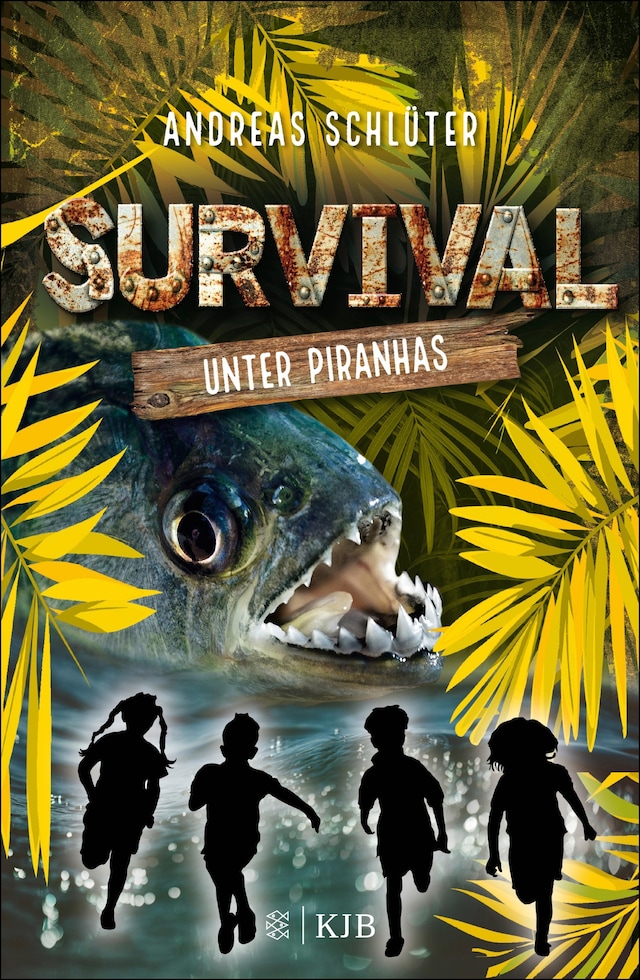 Buchcover für Survival – Unter Piranhas