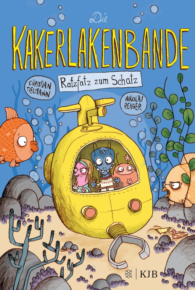 Copertina del libro per Die Kakerlakenbande – Ratzfatz zum Schatz