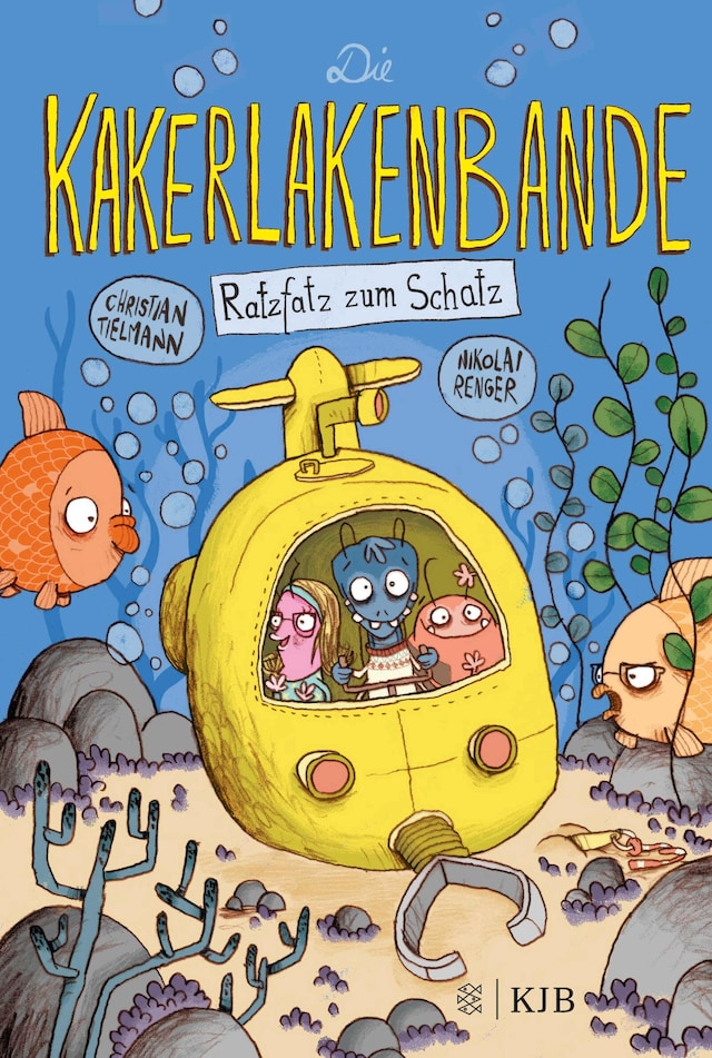 Buchcover für Die Kakerlakenbande – Ratzfatz zum Schatz