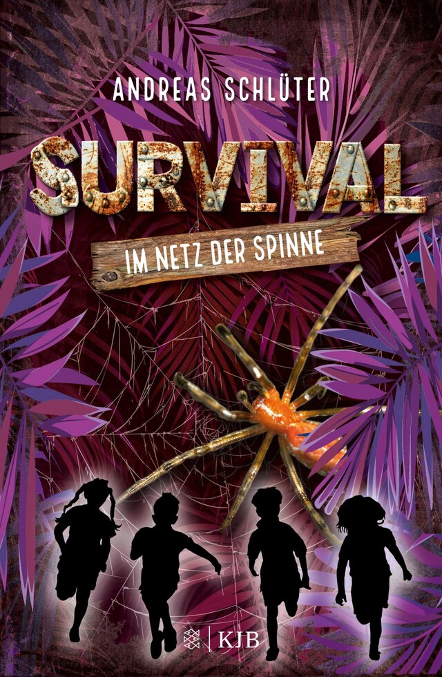 Couverture de livre pour Survival – Im Netz der Spinne