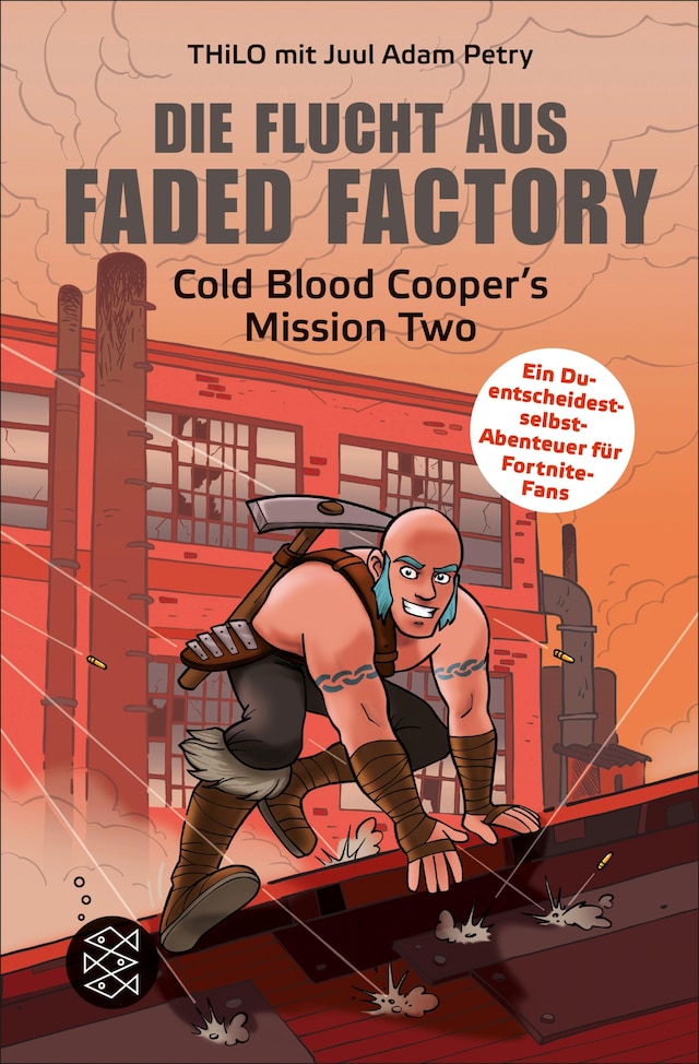 Kirjankansi teokselle Die Flucht aus Faded Factory