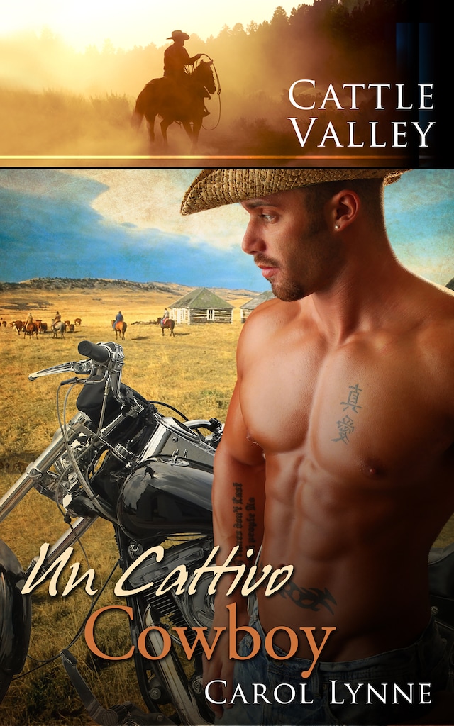 Book cover for Un cattivo cowboy