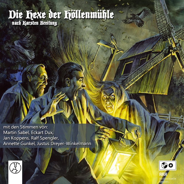 Kirjankansi teokselle Die Hexe der Höllenmühle