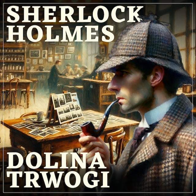 Book cover for Sherlock Holmes. Dolina trwogi