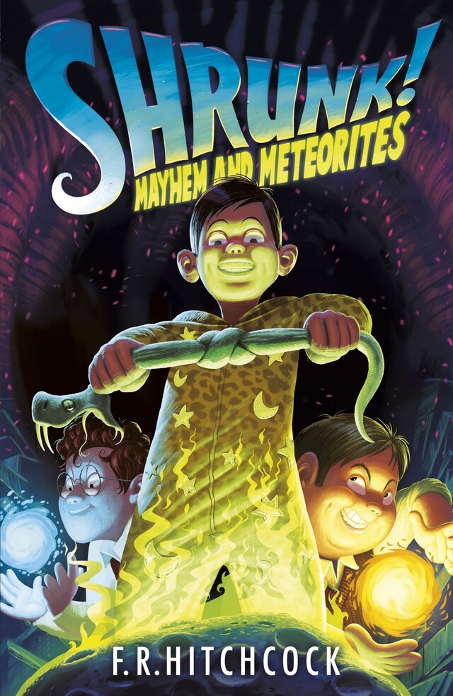 Buchcover für Mayhem and Meteorites: A SHRUNK! Adventure