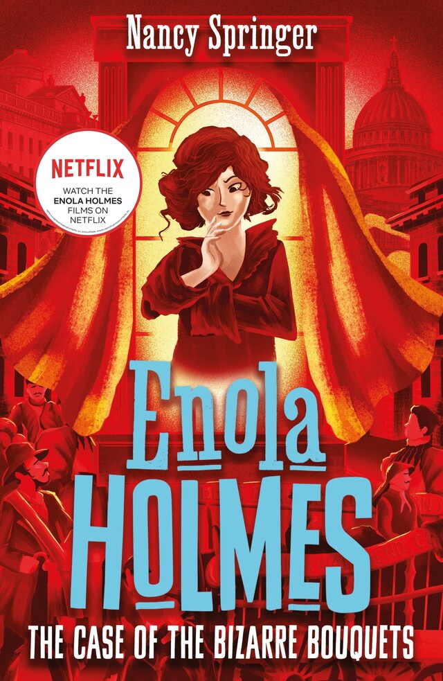 Couverture de livre pour Enola Holmes 3: The Case of the Bizarre Bouquets