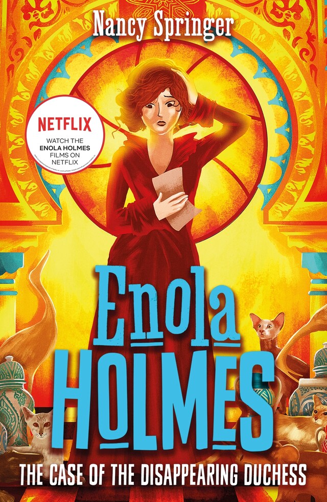 Bogomslag for Enola Holmes 6: The Case of the Disappearing Duchess