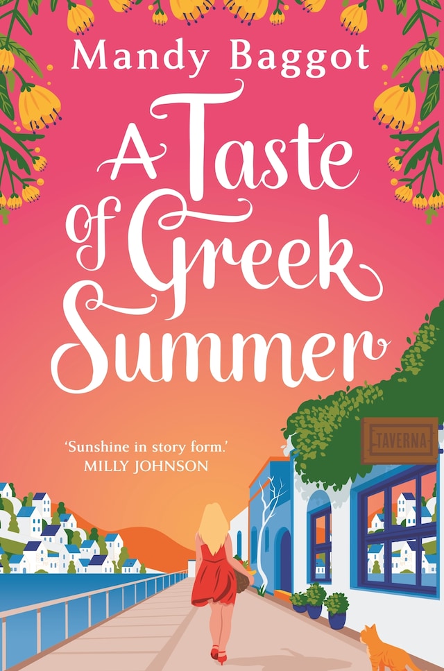 Kirjankansi teokselle A Taste of Greek Summer